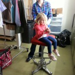 Macon Modeling for a yarn/knitting catalog and patterns